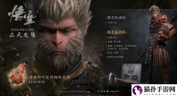 黑神话悟空标准版和豪华版有什么不同3