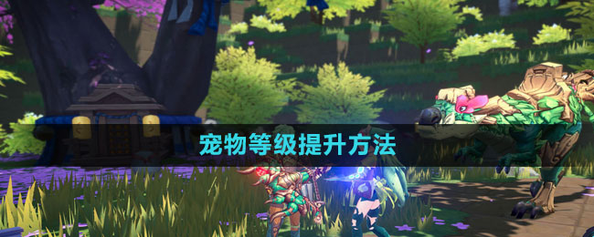 我的起源宠物等级怎么提升1