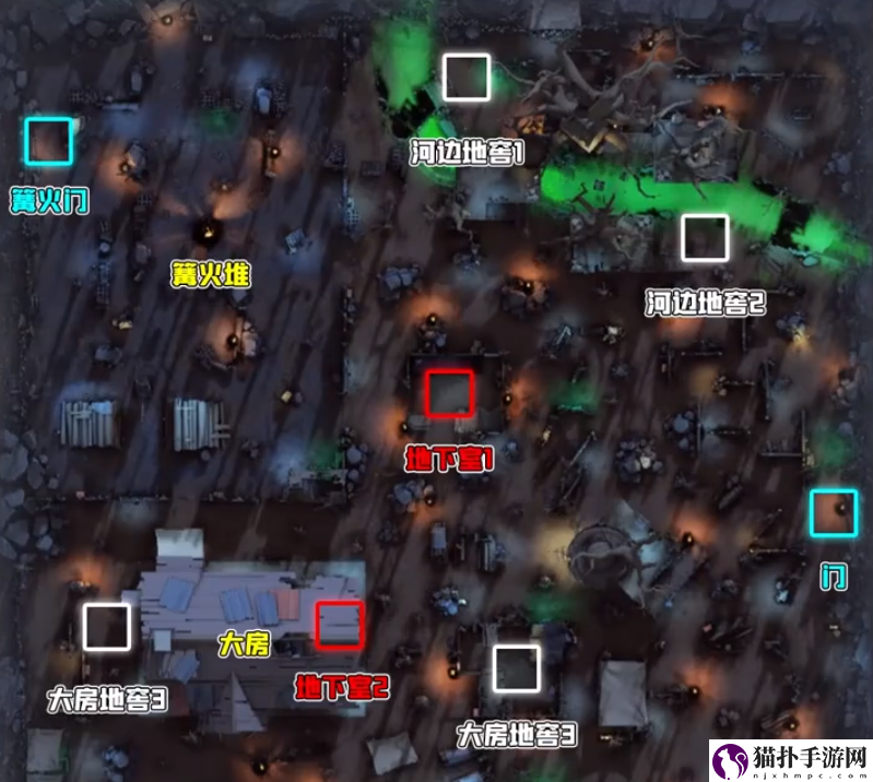 第五人格不归林地窖刷新位置