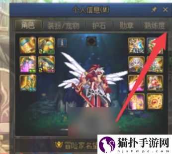 dnf熟练度在哪里看2