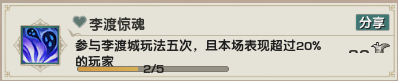 剑网3乐游记李渡鬼域成就获取攻略李渡鬼域成就怎么获取