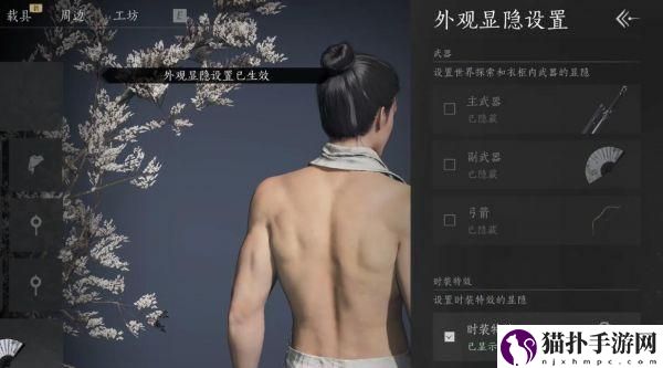 燕云十六声手游如何隐藏武器燕云十六声手游隐藏武器攻略