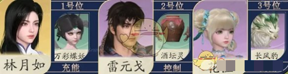 仙剑世界万彩蝶最强配队阵容推荐万彩蝶阵容怎么配队