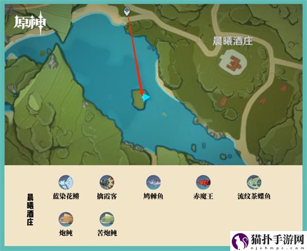 原神全部钓鱼点具体位置大全攻略详细介绍