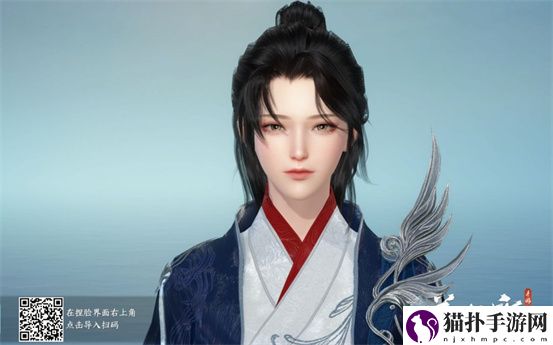 《逆水寒手游》帅气男生捏脸数据代码分享