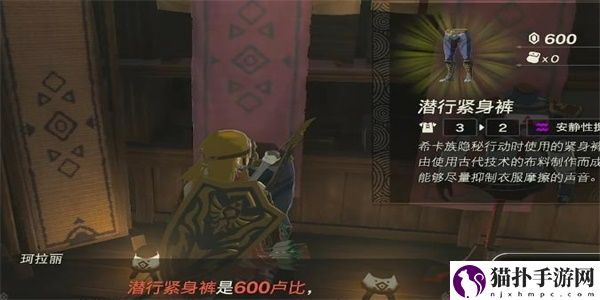 塞尔达传说王国之泪希卡族的布料获取方法