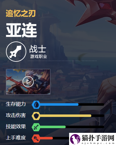 王者荣耀S32赛季新英雄亚连详细介绍 亚连技能出装玩法汇总