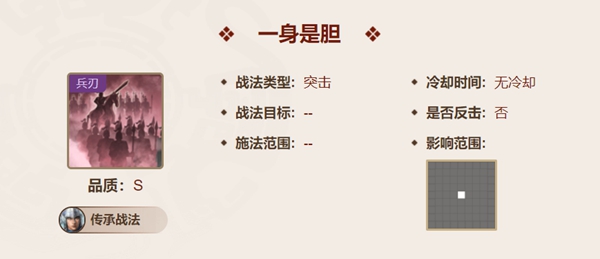 三国志战棋版赵云属性介绍 2