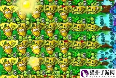 植物大战僵尸杂交版迷你游戏你看他们像柱子一样通关攻略你看他们像柱子一样怎么过
