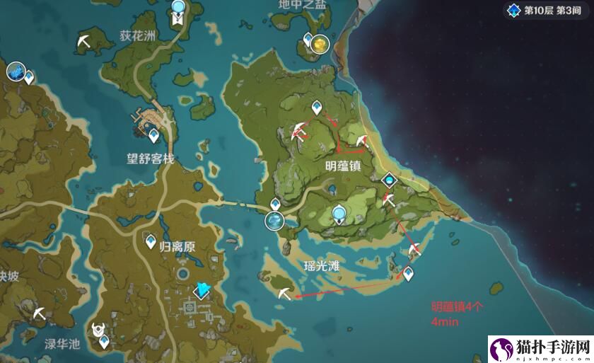 原神石珀怎么快速获得_石珀路线图分享