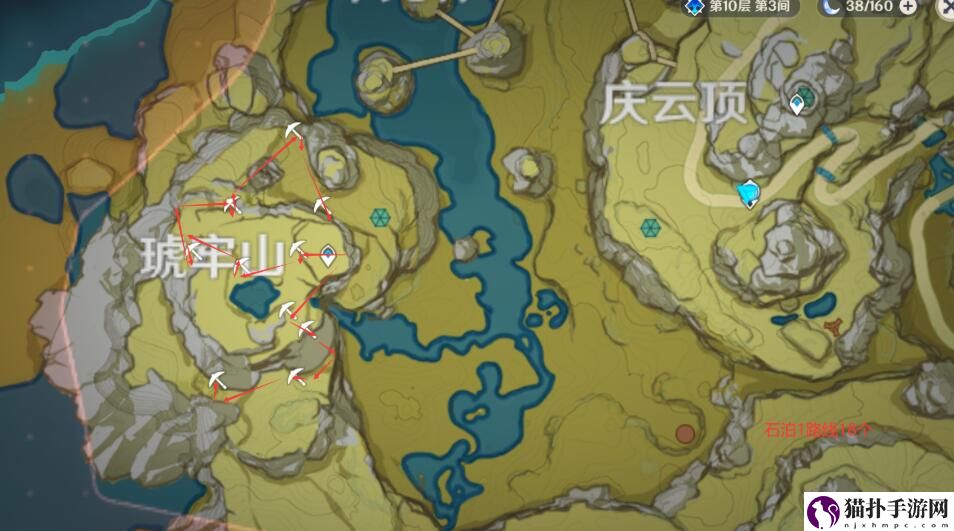 原神石珀怎么快速获得_石珀路线图分享
