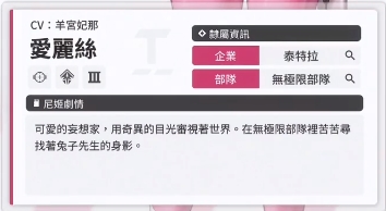 NIKKE胜利女神爱丽丝角色怎么样爱丽丝角色详情一览