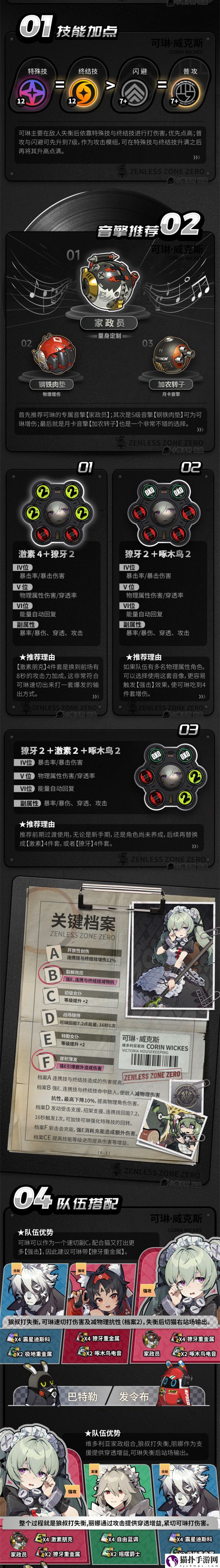 绝区零可琳全方位培养攻略可琳全方位怎么培养