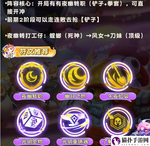 云顶之弈手游S11夜幽九五阵容强度一览云顶之弈手游S11夜幽九五阵容强度怎么样