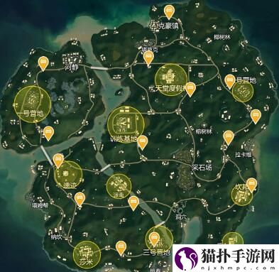 和平精英雨林地图资源哪里多_雨林地图资源分布图