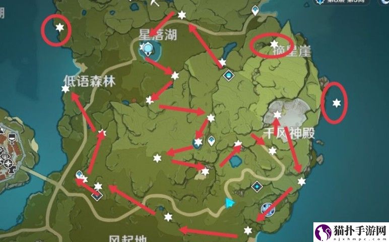 原神星落之地星屑在哪里_星落之地星屑位置一览