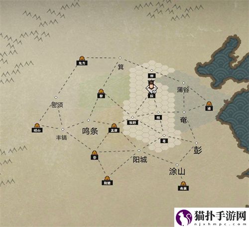 无悔华夏名臣位置分布图一览 名臣在什么位置