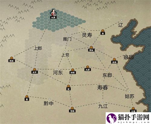 无悔华夏名臣位置分布图一览 名臣在什么位置