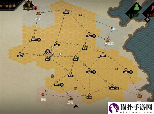 无悔华夏名臣位置分布图一览 名臣在什么位置