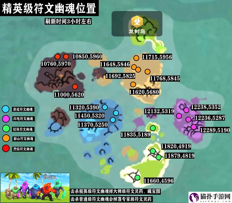 创造与魔法精英级符文幽魂位置图2022最新