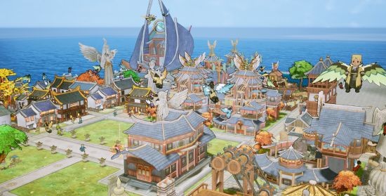 国风模拟经营游戏天神镇4月5日免费上线全新DLC“羽人国”