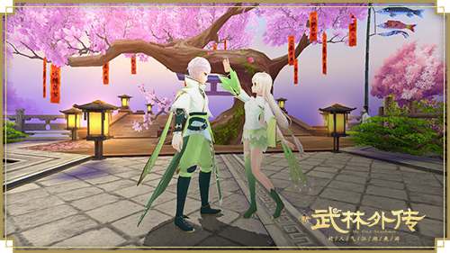 菩提洗净铅华梦新武林外传手游春季服装上线