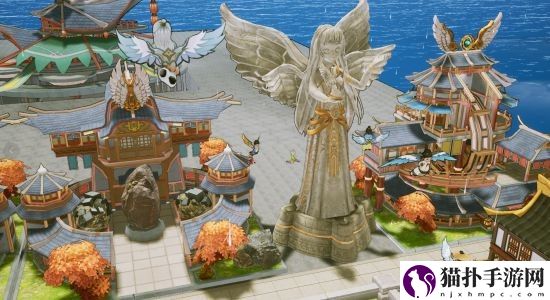 国风模拟经营游戏天神镇4月5日免费上线全新DLC“羽人国”