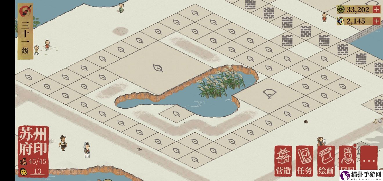 江南百景图苏州怎么布局比较美观