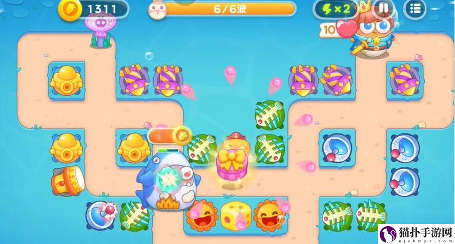 保卫萝卜4海的闺女第100关通关攻略保卫萝卜4海的闺女第100关怎么通关