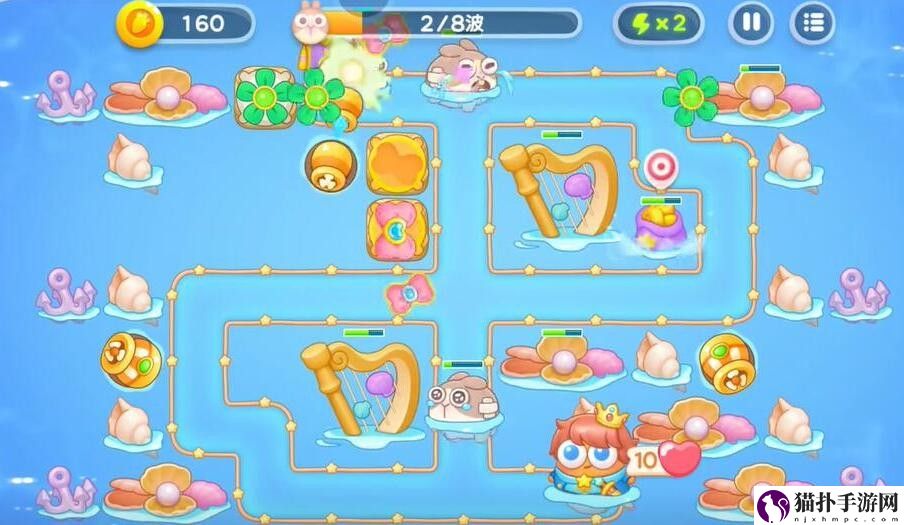 保卫萝卜4海的闺女第96关通关攻略海的闺女第96关怎么过关