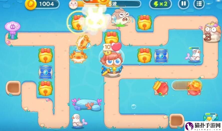 保卫萝卜4海的闺女第94关通关攻略保卫萝卜4海的闺女第94关怎么通关