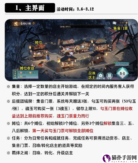 阴阳师音动小街怎么玩阴阳师音动小街攻略大全