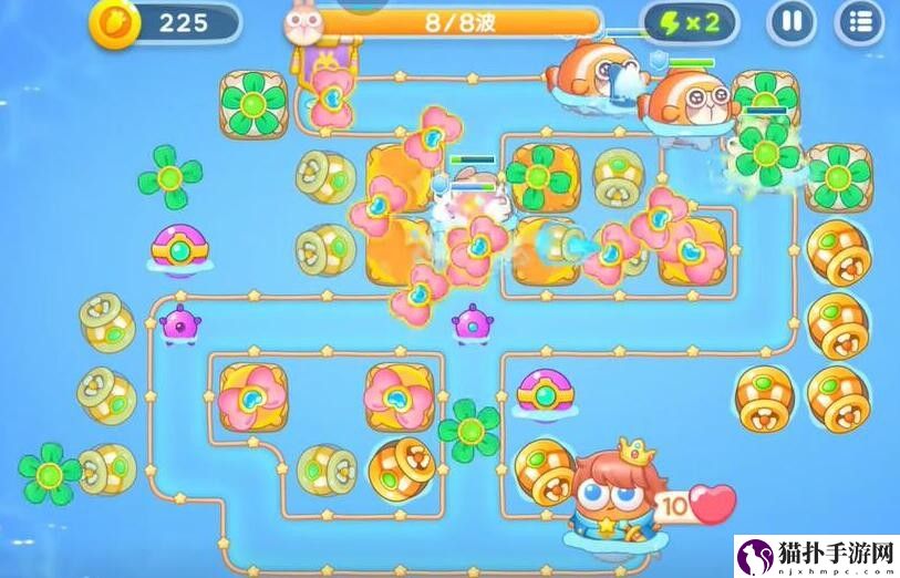 保卫萝卜4海的闺女第96关通关攻略海的闺女第96关怎么过关