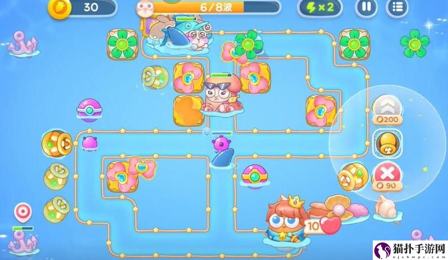 保卫萝卜4海的闺女第96关通关攻略海的闺女第96关怎么过关