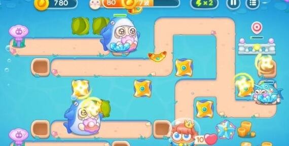 保卫萝卜4海的闺女第92关通关攻略保卫萝卜4海的闺女第92关怎么通关
