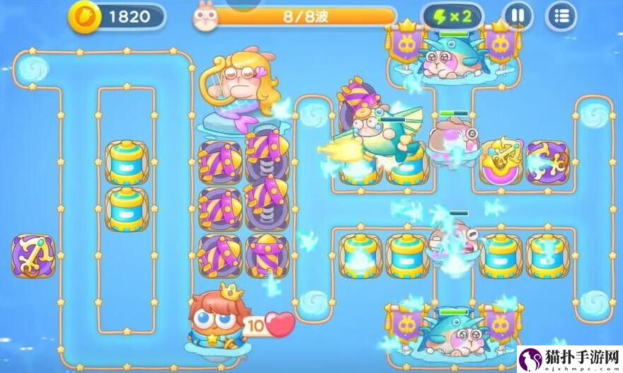保卫萝卜4海的闺女第95关通关攻略保卫萝卜4海的闺女第95关怎么通关