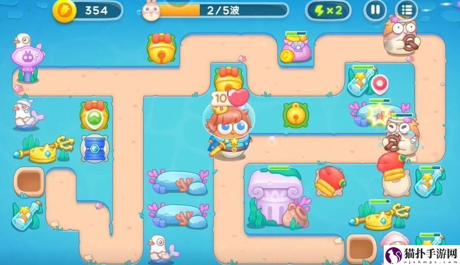 保卫萝卜4海的闺女第94关通关攻略保卫萝卜4海的闺女第94关怎么通关