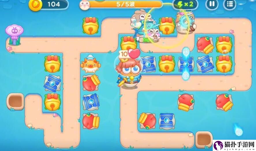 保卫萝卜4海的闺女第94关通关攻略保卫萝卜4海的闺女第94关怎么通关